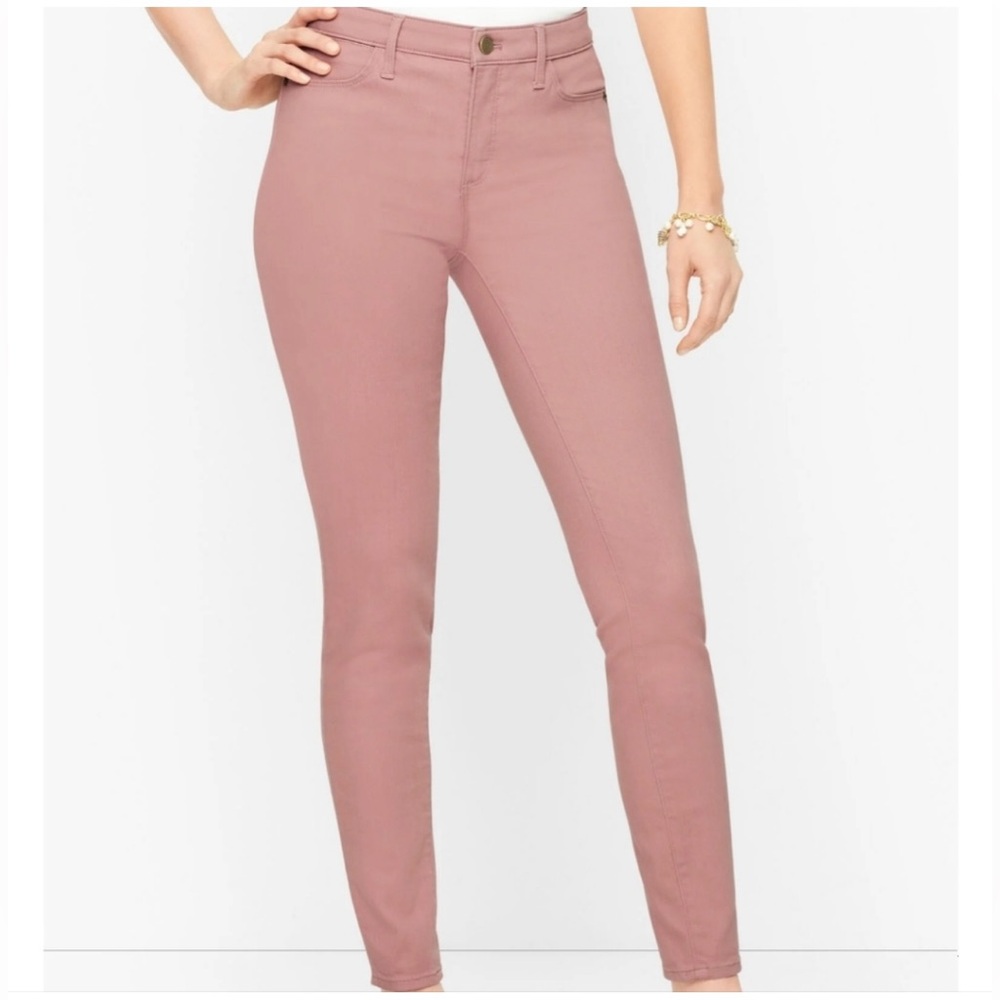 Talbots Petite Flawless Five Pocket Slim Ankle Jeans